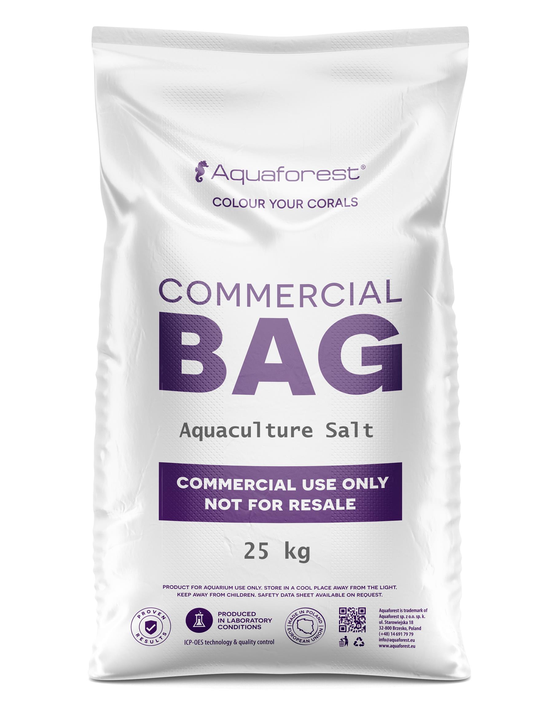 AF Aquaculture Salt - pro chov ryb, humrů a krevet, pytel, 25kg ...