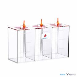 Storage container for liquid dosing, orange (3x 1,5L)