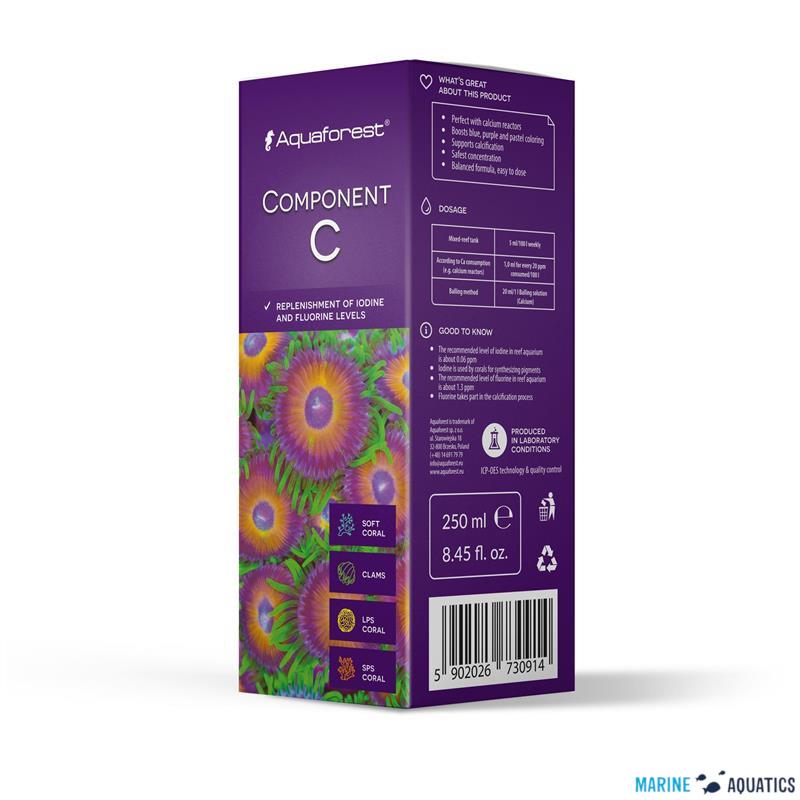 AF Component C - mikroživiny na bázi jódu a fluóru (250ml)