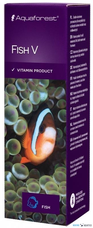 AF Fish V - Multivitamín pro mořské / sladkovodní ryby (10ml)