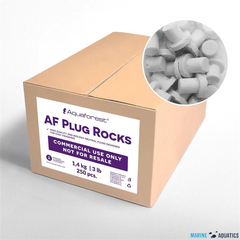 AF PLUG Rocks - velkoobchodní balení, bílá (250ks)
