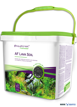 AF Lava Soil Black - černý substrát na bázi vulkanické lávy (5L)