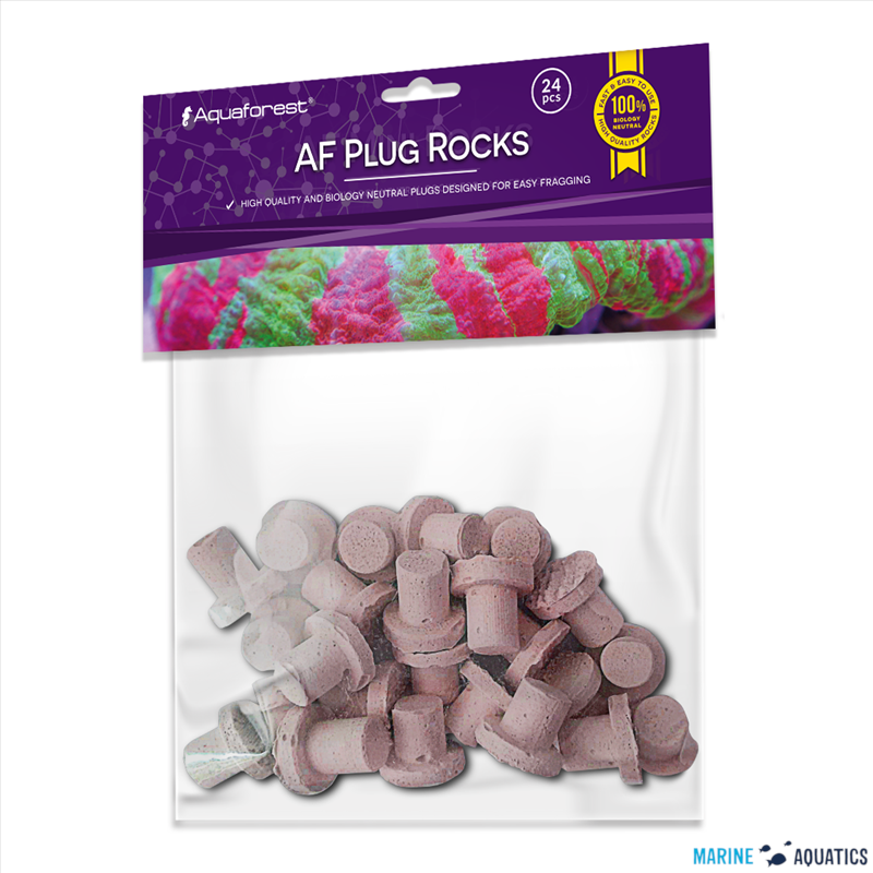 AF PLUG Rocks - plugy pro korálové fragy, coralline (24ks)