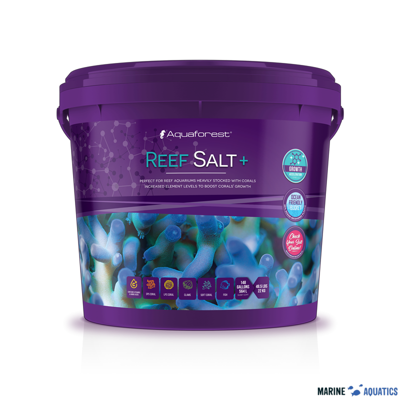AF Reef Salt+ - pro zatížené systémy s LPS/SPS, 22kg