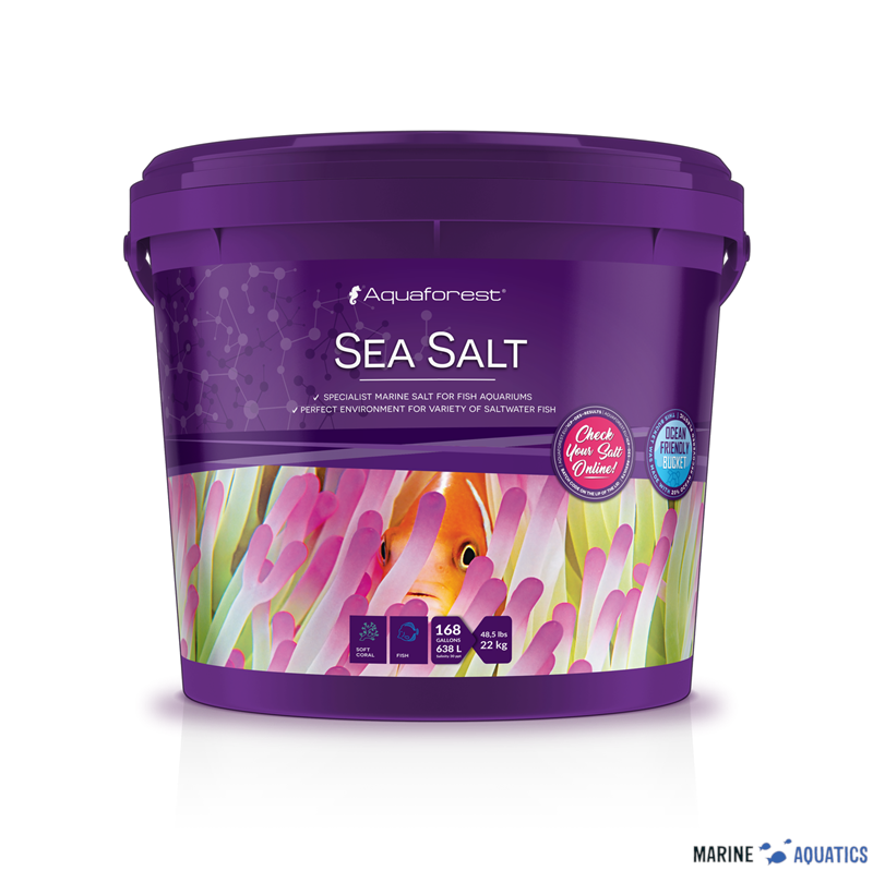 AF Sea Salt - mořská sůl pro měkké korály, 22kg