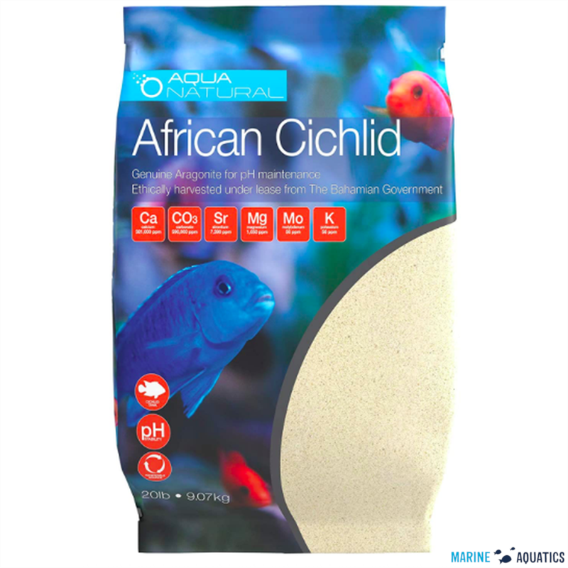 Calcean African Cichlid - aragonitový písek pro cichlidy, 9kg