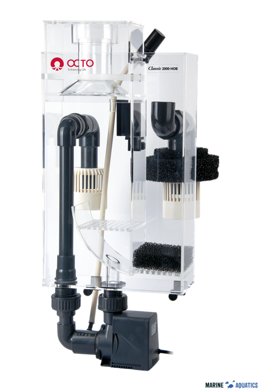 Octo Classic 2000-HOB hang on skimmer(~17W/500~800L)