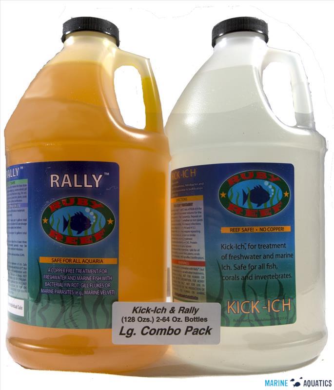 Combo Kick-ich/Rally k odstranění parazitů (2x 1920ml)