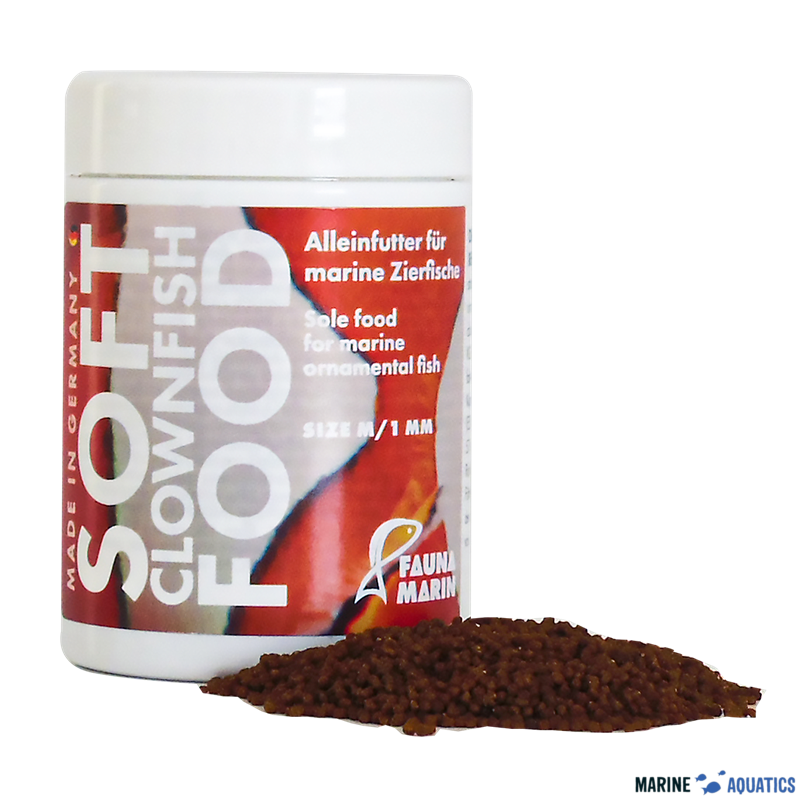 Soft Clownfish food - ideální krmivo pro klauny,  M (100ml)