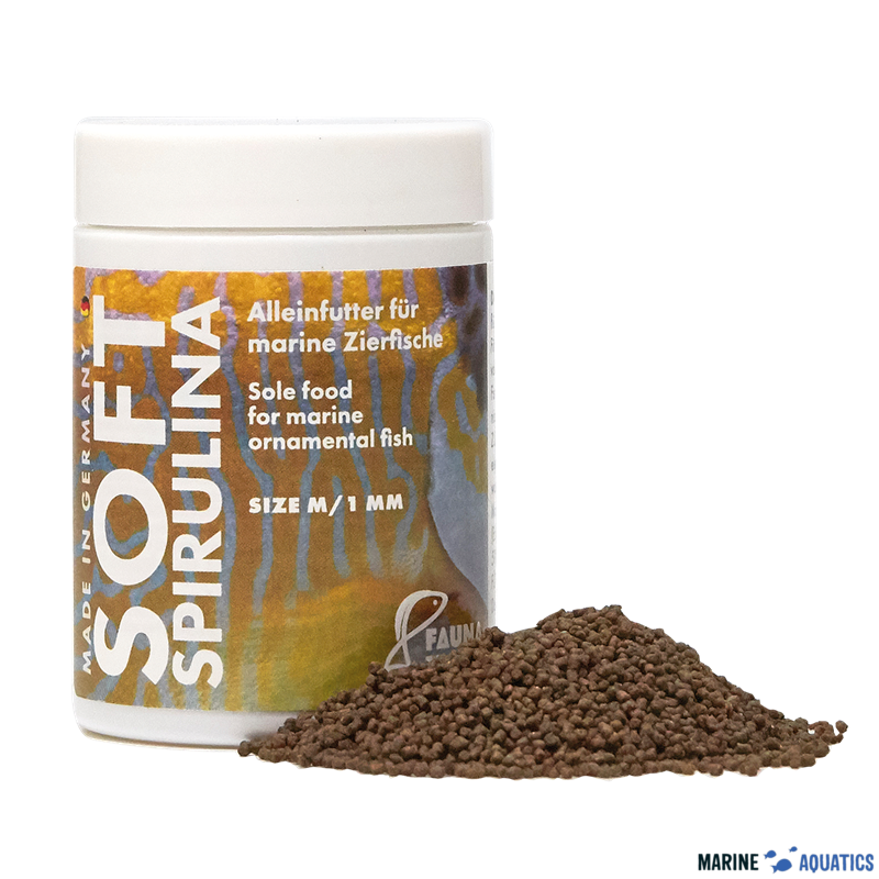Soft spirulina - krmivo se spirulinou, M (100ml)