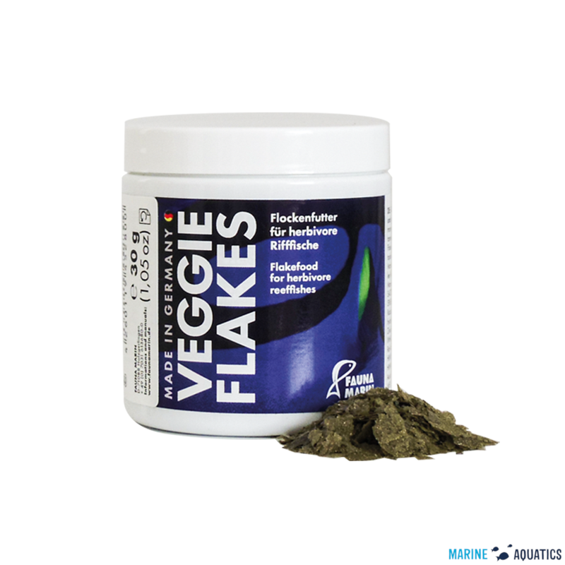 Veggie flakes for reef fish (250ml)