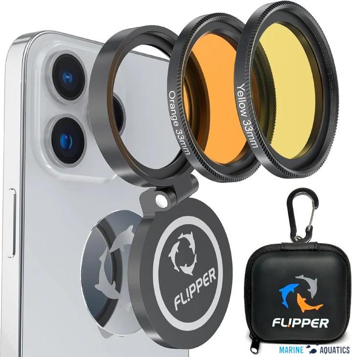 Flipper Flip-kick filtr na mobilní telefon pro lepší fotografie