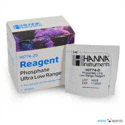 Hanna Reagence - měření fosforečnanů ULR (25 testů)