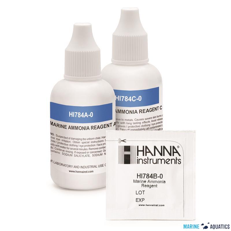Hanna Reagents for Marine Ammonia (25 tests)