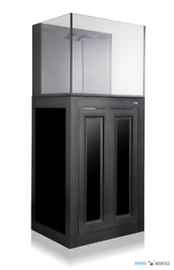 Nuvo INT - INT aquarium + APS alu stand, black kit (190 L +)