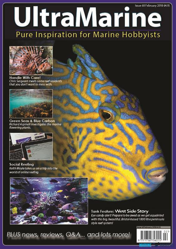 UltraMarine č.68 - časopis pro mořské akvaristy (FEB-MAR18)