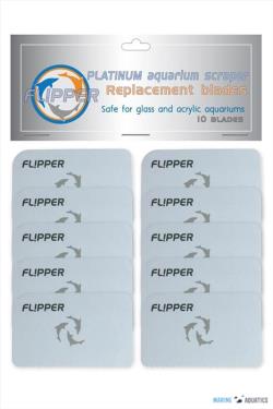 Flipper Platinum scraper - replacement blades (10pcs)