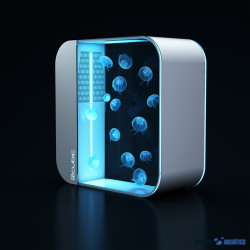 CUBIC Pulse80 GEN2 - akvárium pro medúzy, bílá (87 litrů)