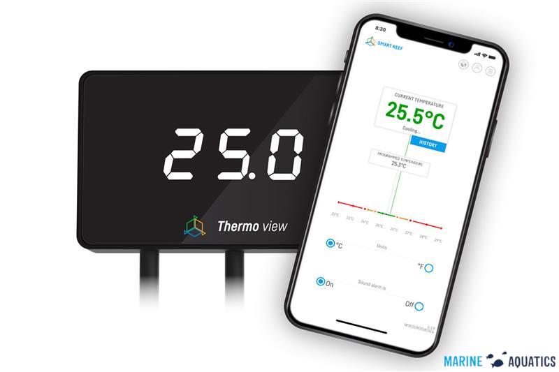 RF Thermo view - sledování teploty v akváriu
