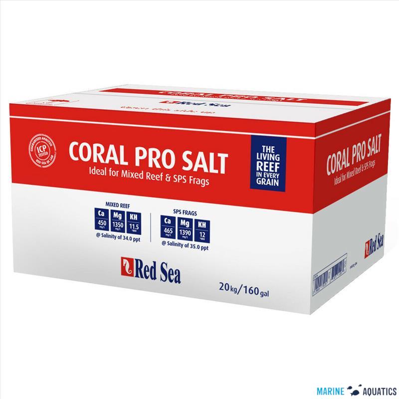 Red Sea Coral PRO - mořská sůl, box (20kg)