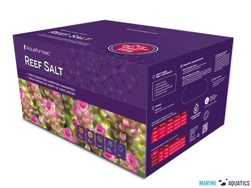 AF Reef Salt - mořská sůl pro Soft/LPS/SPS, box 20kg