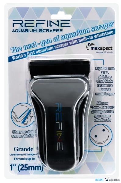 Maxspect Scraper REFINE, Grande (-25mm glass)