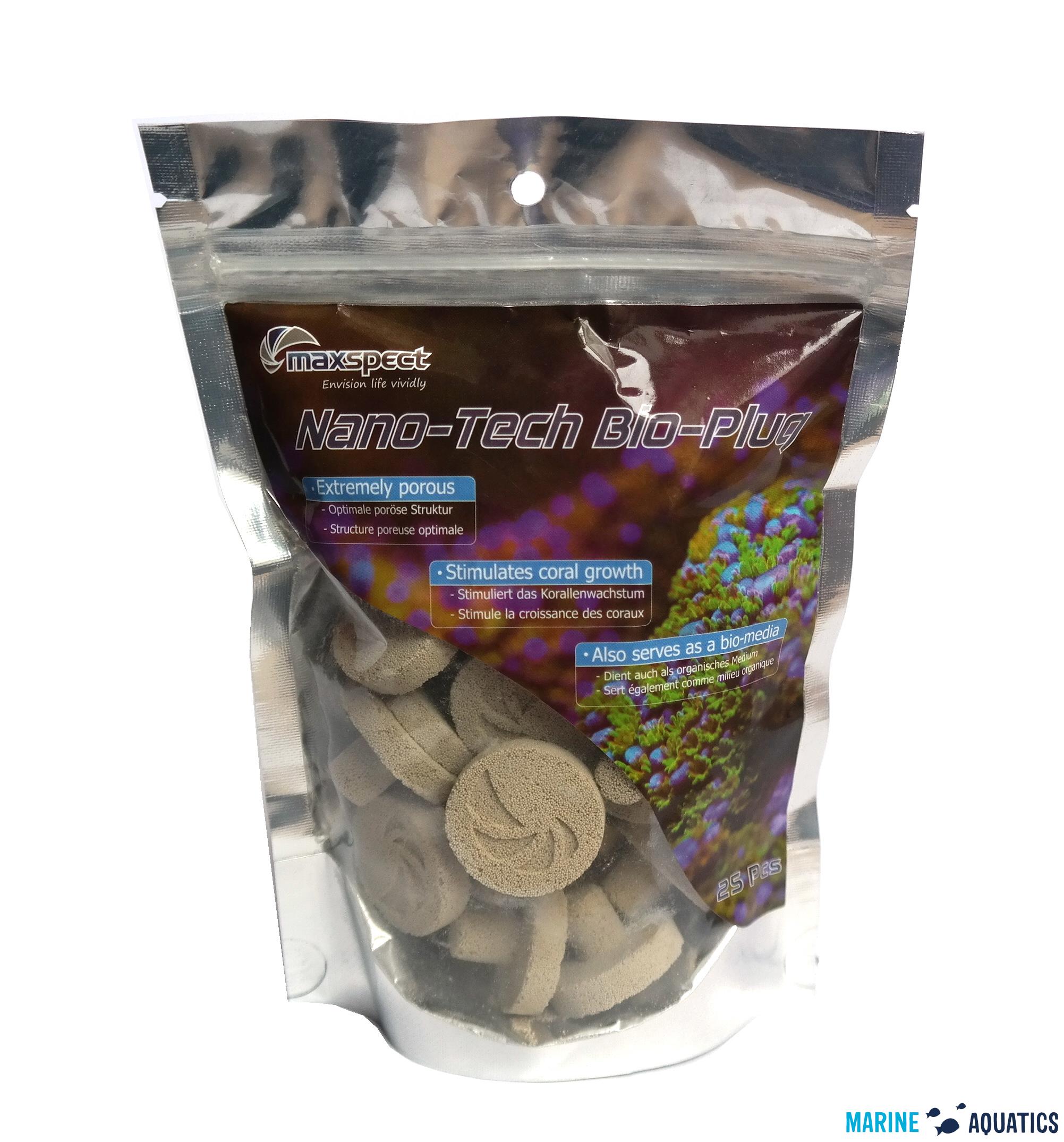 Maxspect Nano Tech Bio plug - podložky pro korálové fragy (25ks)