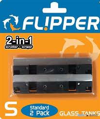 Flipper STD/Large - replacement st. steel blades, 2pack (12mm)