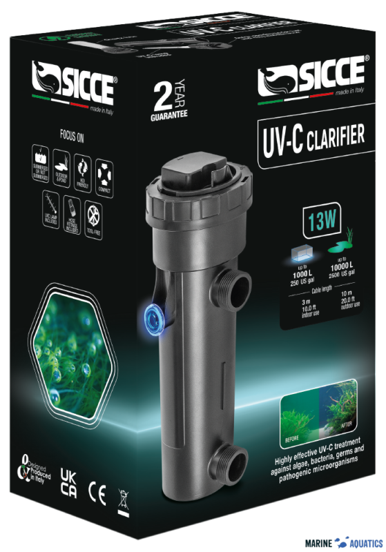 Sicce UV-C Clarifier (13W/-1000L)