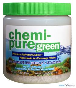 Chemi Pure Green - filtrační médium pro sladkovodní akva, 156g