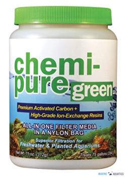Chemi Pure Green - filtrační médium pro sladkovodní akva, 312g