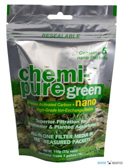 Chemi Pure Green Nano - filtrační médium pro sladkovodní akva (5sáčků x 22g)