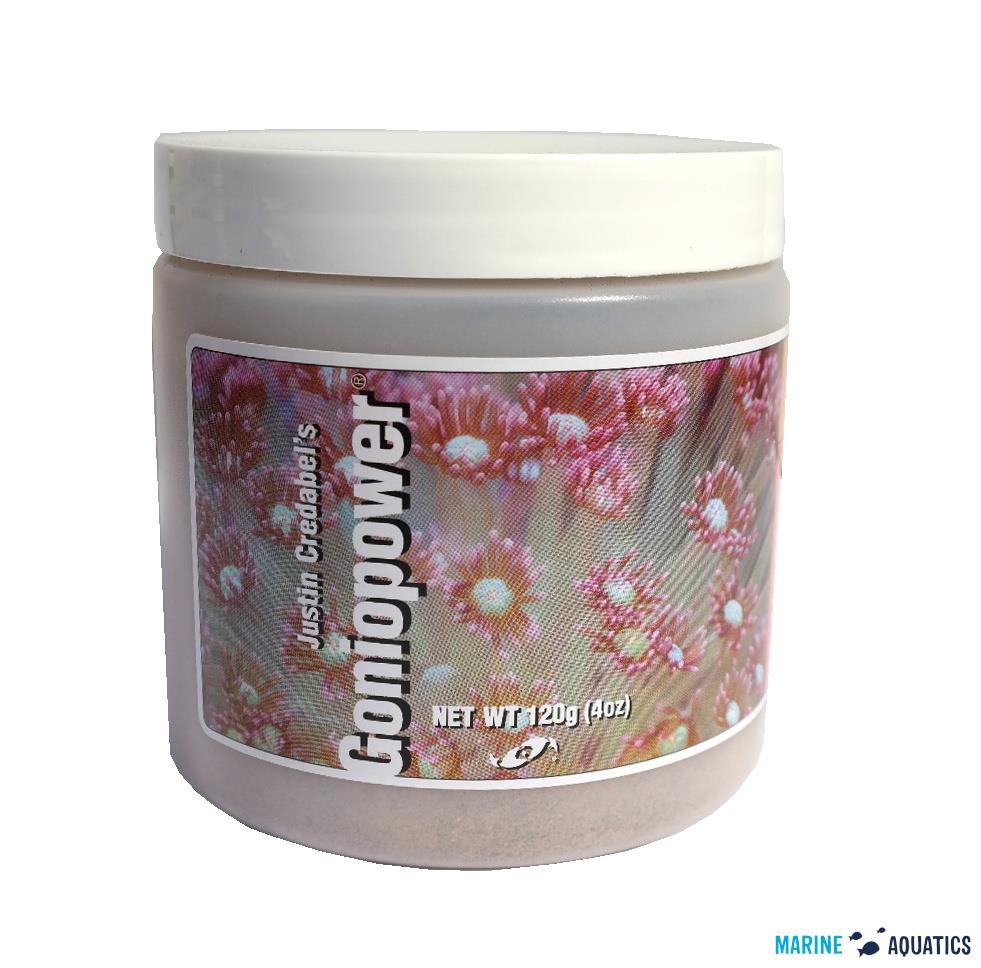 GonioPower -směs sušeného zooplanktonu pro korály, 120g