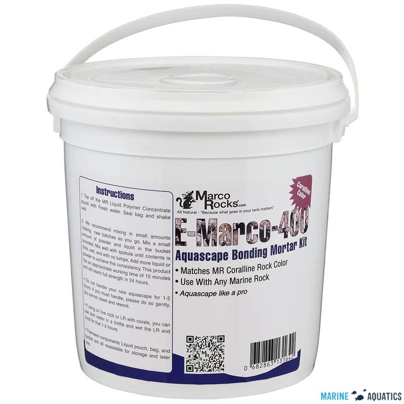 E-MRocks 400 - cement pro stavbu útesu, coralline, 2000g