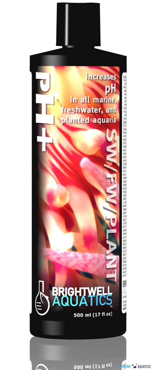 pH+ - increases pH in freshwater / saltwater aquariums (250ml)