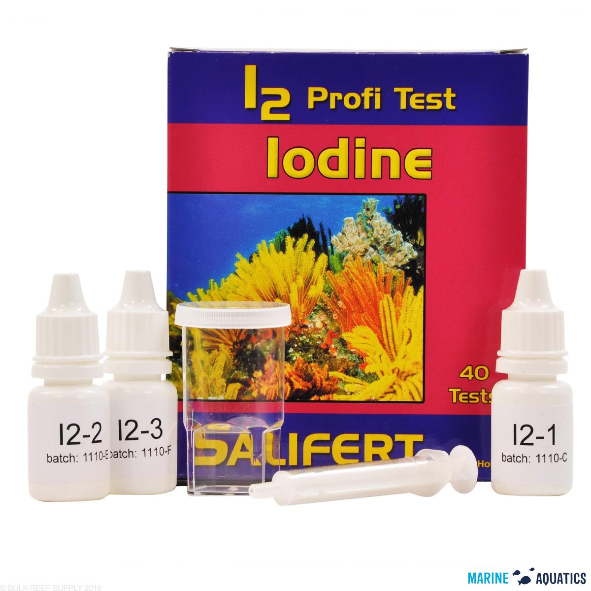 Salifert Iodine Profi test - měření jódu (40 testů)