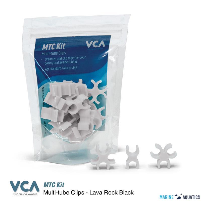 VCA Multi Tube clips - Seafoam white