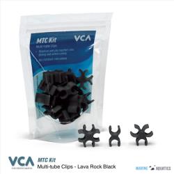 VCA Multi Tube clips - Lava Rock Black