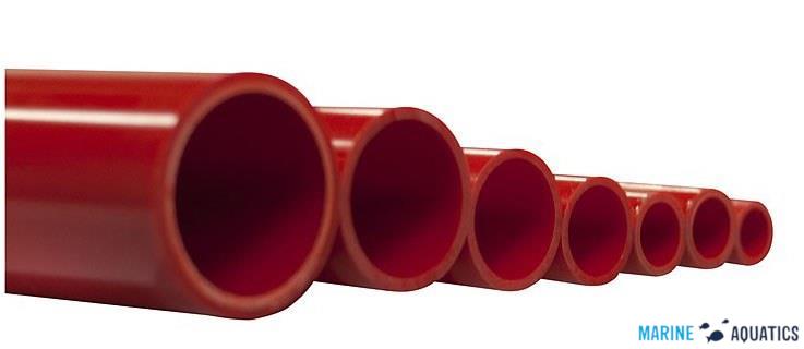 RE Red PVC tube (40*1000mm)