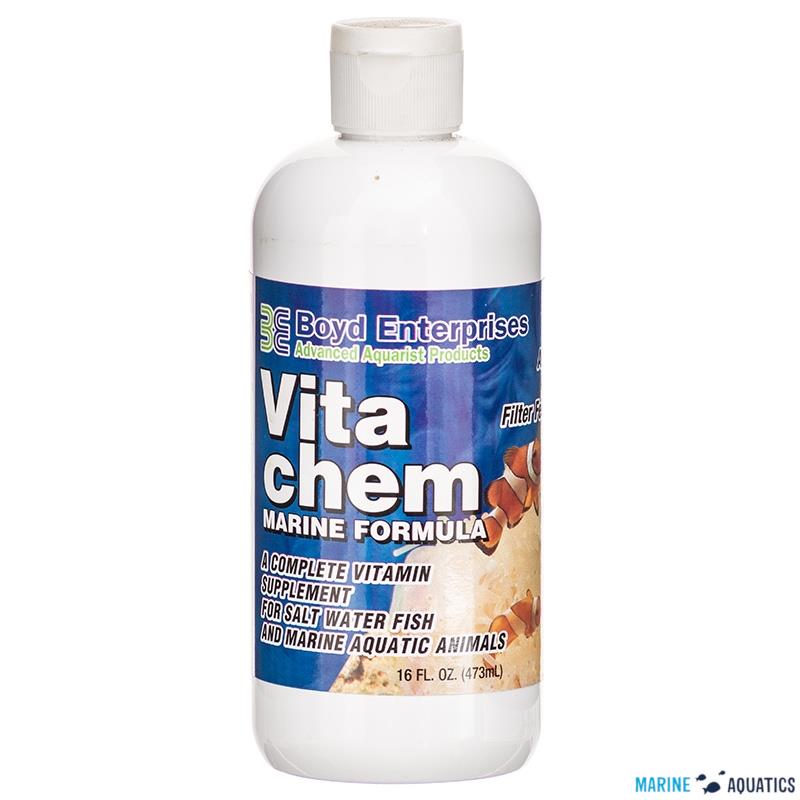 VitaChem Marine - vitamínový a léčebný přípravek pro ryby (473 ml)