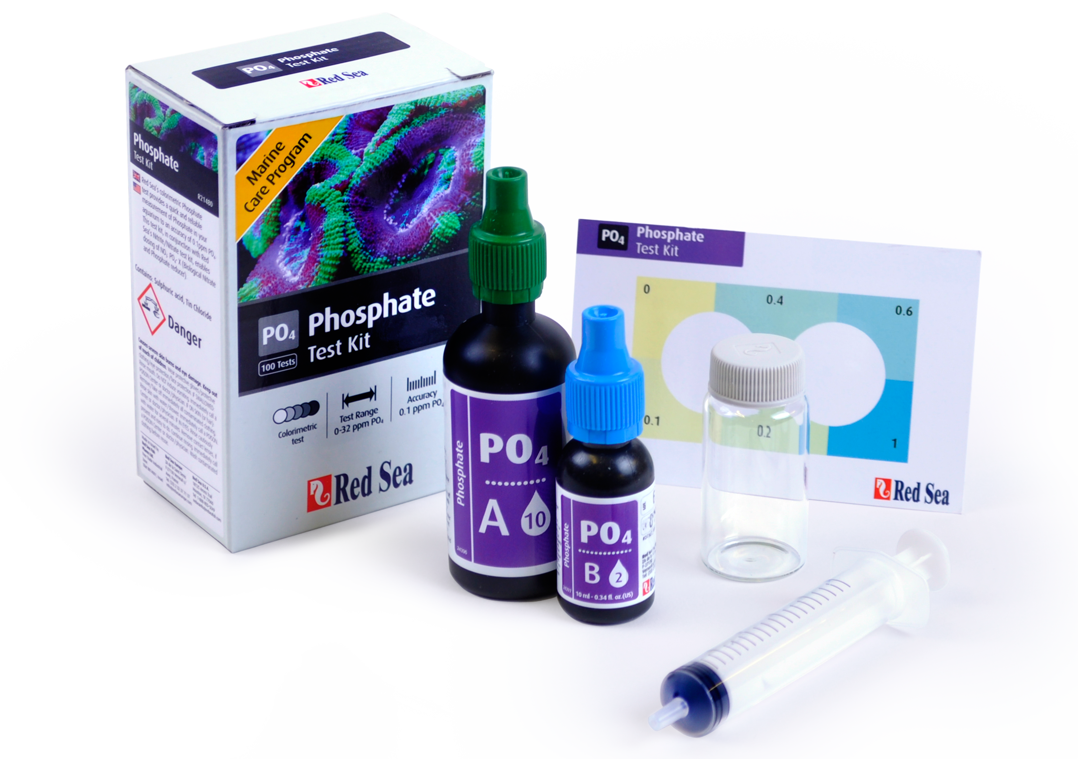 phosphate test kit saltwater aquarium