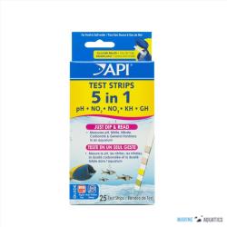 API F/S 5 in 1 Aquarium test strips - 5 testů v 1